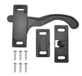 Makerz 259 Right-Hand RV Screen Door Latch - Durable ABS Construction, Includes Outside Door Striker, Keeper, and Mounting Screws